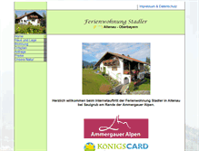 Tablet Screenshot of ferienwohnung-stadler-altenau.de